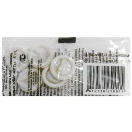 Амт трейд напальчник №5 мед. латексный нмл-амтт р.2