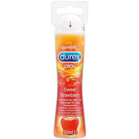 Дюрекс гель-лубрикант плэй свит клубника 50мл. [durex]
