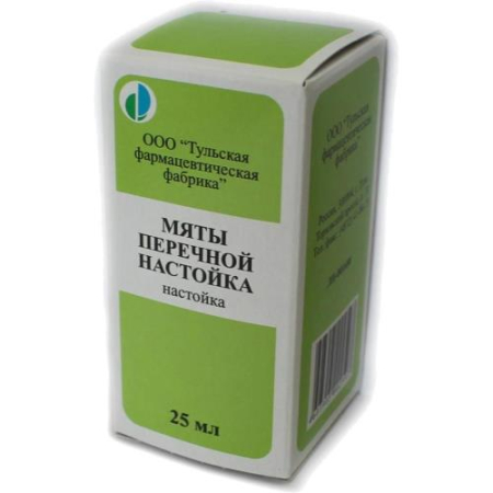 Мяты перечной настойка 25мл/тфф