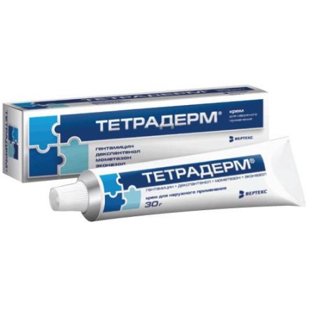 Тетрадерм крем для наружного применения 30г