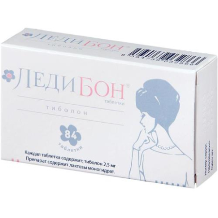 Ледибон таблетки 2.5мг №84