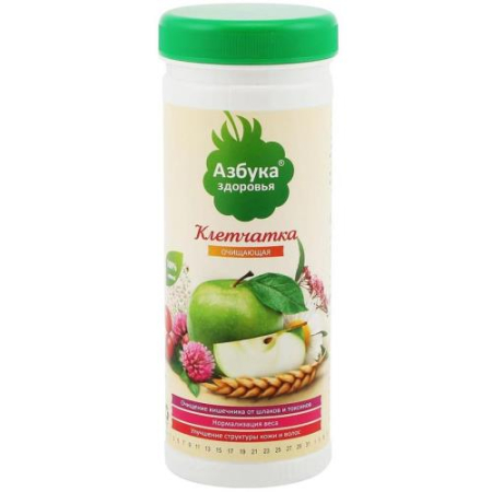Азбука здоровья клетчатка 170г сибирская очищ