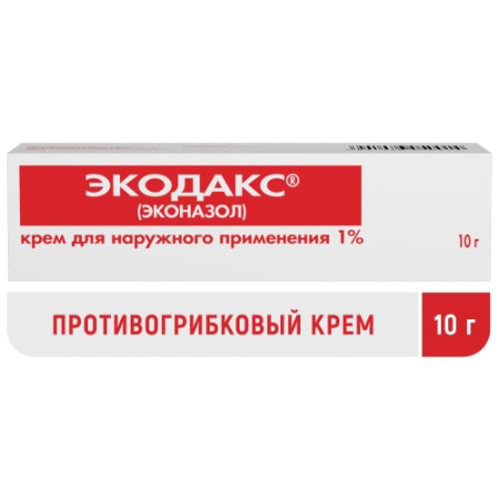 Экодакс крем для наружного применения 1% 10г