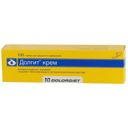 Долгит крем для наружного применения 5% 100г 