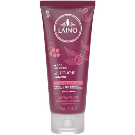 Лэно гель для душа 200мл увлажн с мякотью лесных ягод