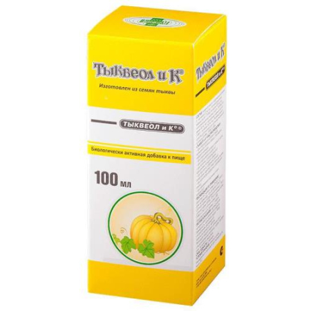 Тыквеол масло для приема внутрь 100мл 