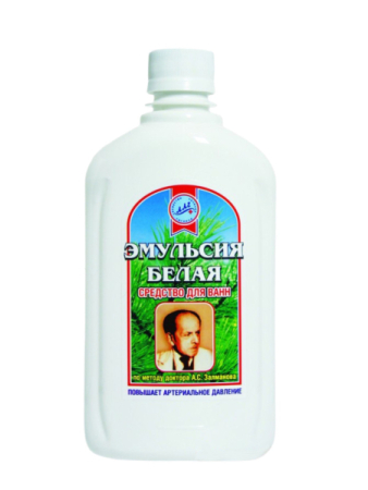 Ванна залманова эмульсия белая 250мл.