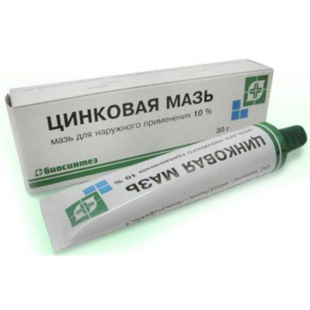 Цинковая  мазь для наружного применения 10% 30г
