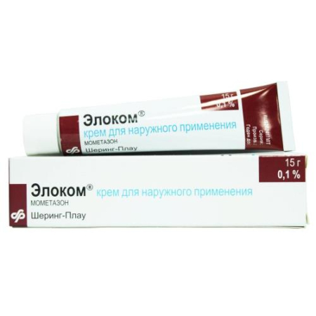 Элоком крем для наружного применения 0.1% 15г