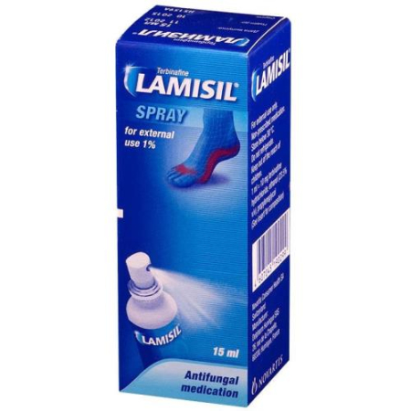 Ламизил спрей для наружного применения 1% 15мл 