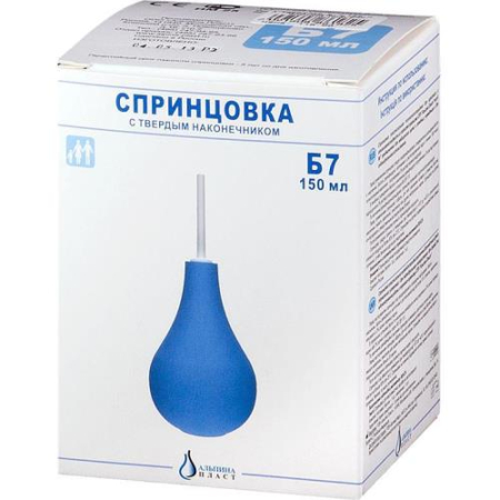 Альпина пласт спринцовка пвх №7б тверд након 150мл