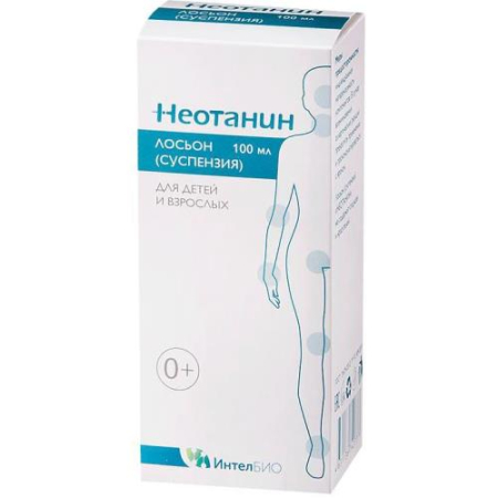 Неотанин лосьон 100мл суспензия д/дет. и взр.