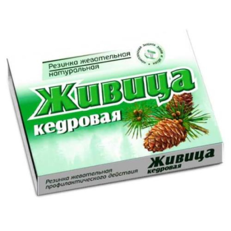 Живица таежная жевательная резинка кедр №5/алтайский нектар