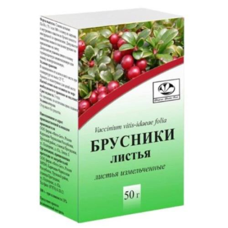 Брусники листья измельченные 50г
