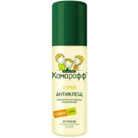 Комарофф спрей 125мл антиклещ