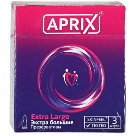 Априкс презервативы №3 экстра большие  [aprix ]