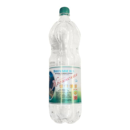 Краинская вода минеральная газированная 1,5л