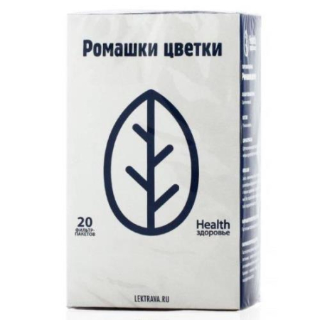 Ромашки цветки сырье растительное измельченное 1.5г 20г